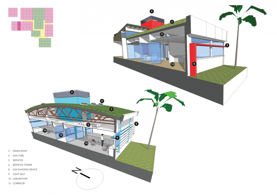 Studio Blue Architects NAHFCS Laboratory Complex 13