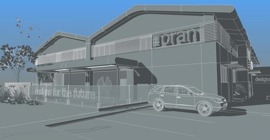 Studio Blue Architects Oran Ltd Facade